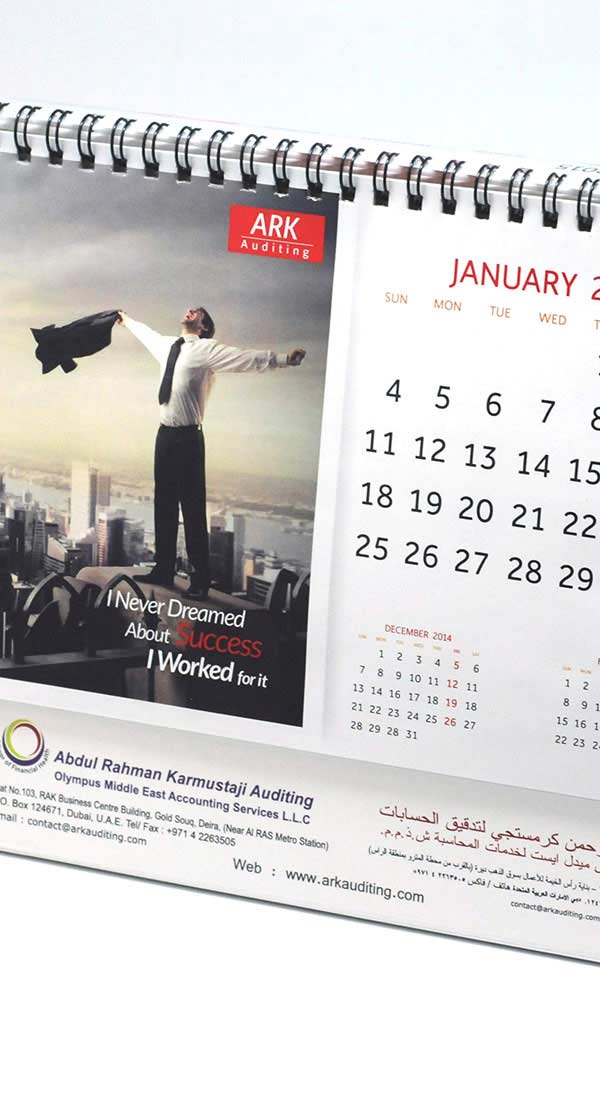 Calendar Printing Services in India