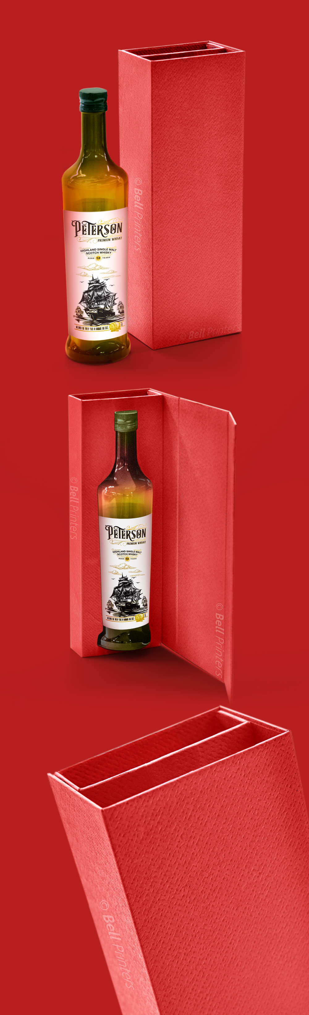 wine bottle packaging boxes | alcoholic beverages packaging boxes 