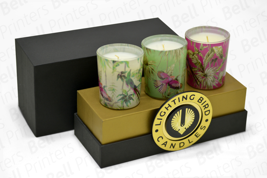 Scentique's Elegant Candle Packaging By The Offset Group