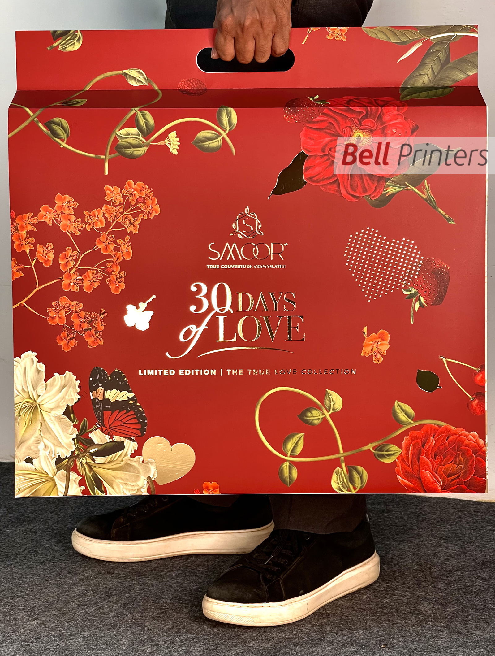 Limited edition rigid boxes premium luxury Packaging Bell Printers India Sivakasi