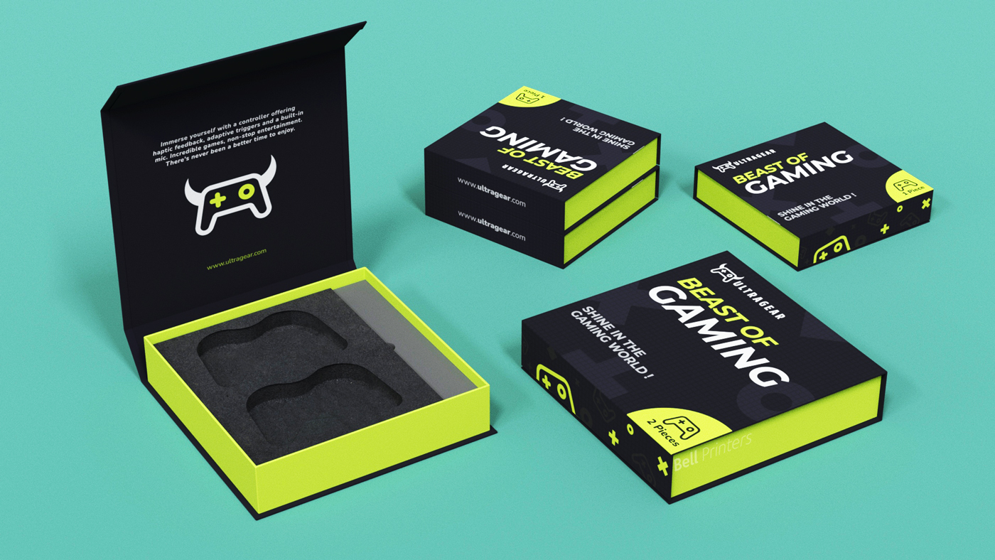 Luxury Gaming gadgets packaging boxes | joystick packaging boxes