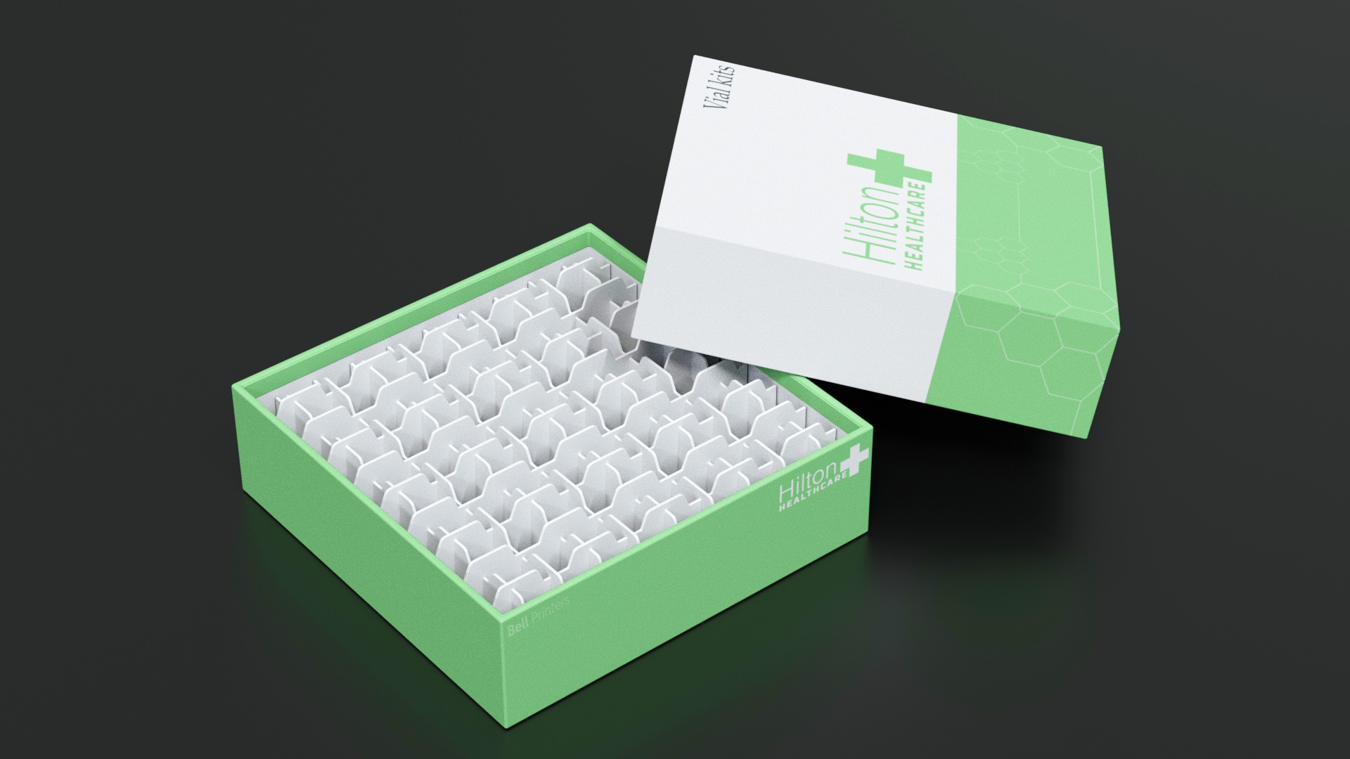 Luxury medical Laboratory Vial kits | Premium Test tube box 