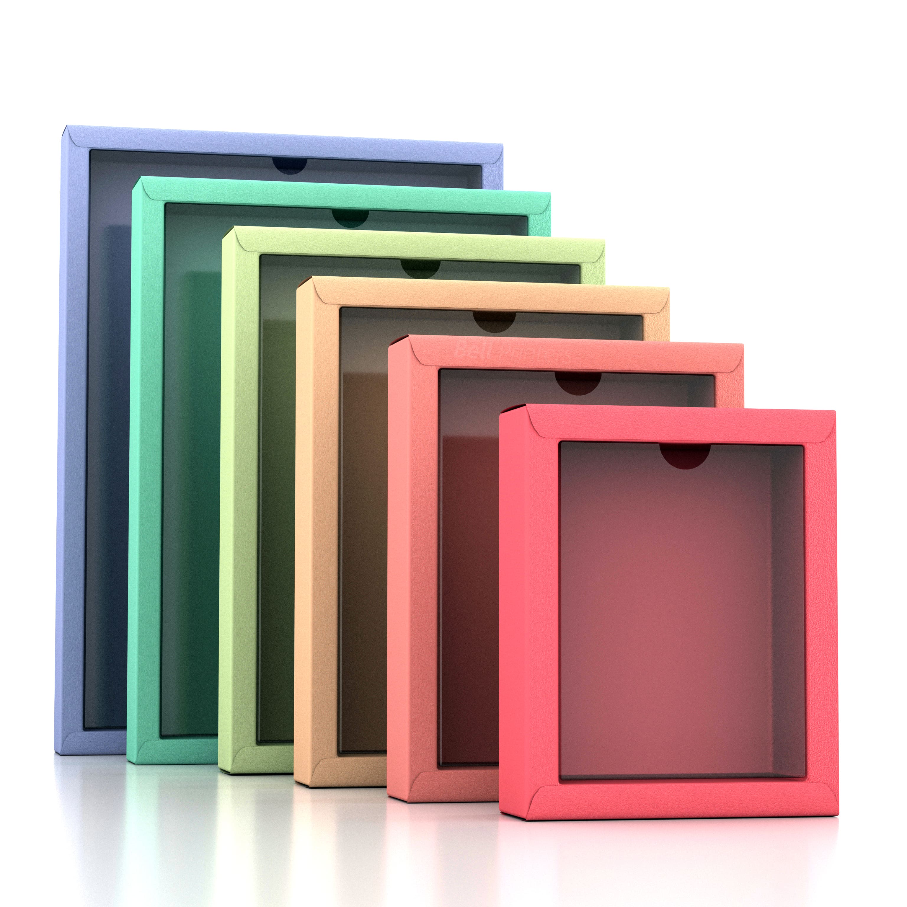 Simple Transparent boxes | Custom luxury display box 